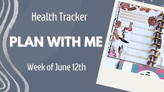 Weekly Wellness Planner Setup  Happy Planner Recovery Layout [upl. by Eillac]