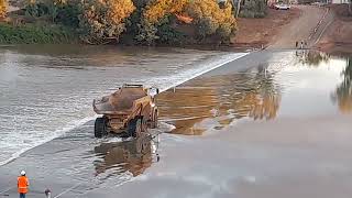 Fitzroy Crossing Temporary crossing opening [upl. by Eahsram523]