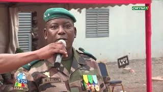 Prise de fonction du nouveau commandant de région de gendarmerie N°1 de Bamako 29 octobre 2024 [upl. by Atimad]