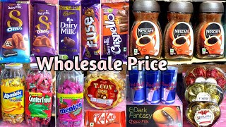 wholesale branded chocolate market in Kolkata  কলকাতায় পাইকারি ব্র্যান্ডের চকোলেটের বাজার [upl. by Mindy]