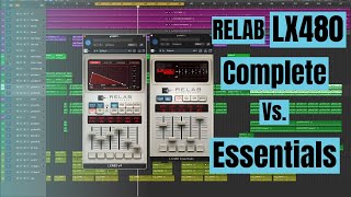 Review  Relab LX480 Complete Vs Essentials  A  B testing the classic Lexicon 480L emulations [upl. by Jean-Claude193]