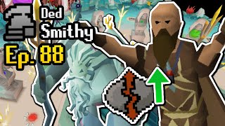 The New Best Runecrafting Method is HERE  OSRS Ironman Progress 88  Ded Smithy [upl. by Akinnej128]