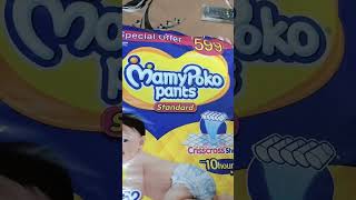 mamy poko pants review😊 [upl. by Dnaletak]