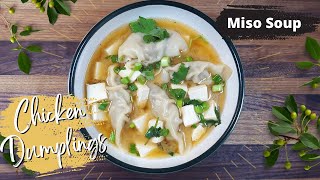 Miso SOUP with Dumplings  Extremely delicious and simple recipe  Cooking for beginners [upl. by Persis]