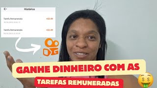 COMO GANHAR DINHEIRO COM AS TAREFAS REMUNERADAS NO KWAI [upl. by Neirol27]