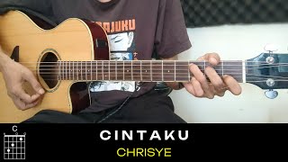 Chrisye Cintaku Chord Gampang C [upl. by Edlihtam317]