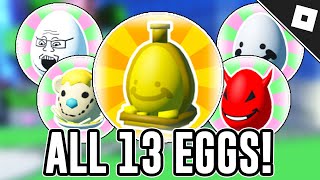 How to get ALL 13 EGG HUNT 2024 EVENT EGG BADGES amp HATS in SKENGINES  Roblox [upl. by Ahidam507]