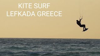 Kite surf in Lefkada Island Greece [upl. by Aihtnyc726]