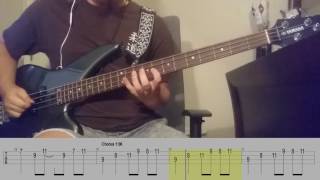 Day Tripper  The Beatles Bass Cover w Tabs [upl. by Erelia]