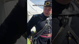 What did a lieutenant wear in the US Civil War chalkehistoryfestival [upl. by Jareb987]