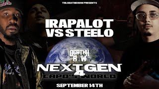 IRAPALOT VS STEELO  TBL DEATHH ROW 💀 ⛓️ NEXT GE4 CAPOs WORLD [upl. by Naujal]