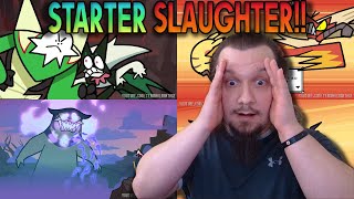 INCINEROAR  BEST STARTER Starter Pokemon Battle Royale 💥 REACTION [upl. by Gudrun]