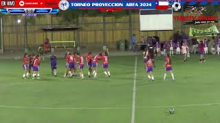 FINAL Fútbol Femenino ARFA METROPOLITANA 2024 entre HISTORICA RENCA vs ATLETICO UNION PAC [upl. by Anatak]