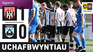 Uchafbwyntiau  Highlights Y Fflint 10 Hwlffordd  JD Cymru Premier [upl. by Helbonnah]