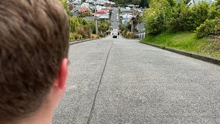 Dunedin road trip World’s steepest street [upl. by Sabine]