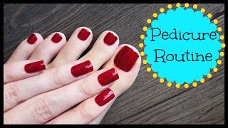 My Pedicure Routine  JennyClaireFox [upl. by Benge68]