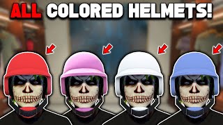 How To Get Every Colored Bulletproof Helmet In GTA 5 Online [upl. by Tal]