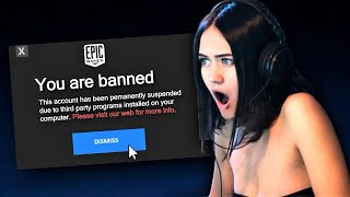 TWITCH STREAMERS GETTING BANNED ON STREAM [upl. by Ardnosac869]