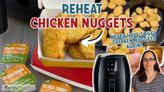 Reheat McDonalds Chicken Nuggets In The Air Fryer [upl. by Nnilsia]