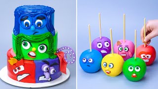 Wonderful INSIDE OUT Cake Decorating Ideas 2024  Top Colorful Fondant Cake Compilation [upl. by Sherlocke]