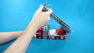 Fire Brigade  Feuerwehr  Straż Pożarna  City Fire Engine SOS  Dickie Toys  wwwMegaDyskontpl [upl. by Yecal]