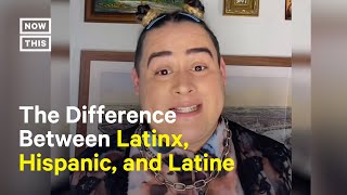 TikToker Breaks Down Difference Between Latinx and Hispanic [upl. by Ettesoj]