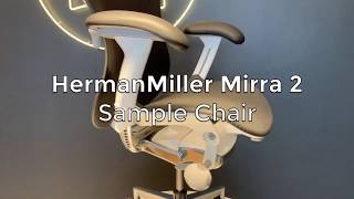 HermanMiller Mirra 2 – Sample Chair for Sale [upl. by Alikahs356]