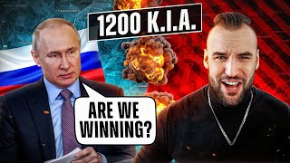 Russians Just Lost 1200 Soldiers  Ukraine War Update [upl. by Arorua]