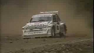 Group B rallying  Scottish Rally 1986 [upl. by Belsky]