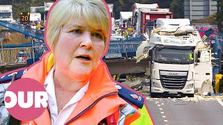 One Of The Worst Accidents In Motorway History  Britains Busiest Motorway E3  Our Stories [upl. by Sik327]