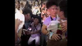 Gay marriage proposal during Taylor Swift concert in Singapore 2 March 2024 [upl. by Silvie]