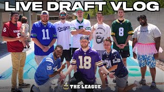 We Threw a Fantasy Football Draft Party in Las Vegas [upl. by Drofniw]