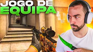 JOGAR EM EQUIPA A 100   CSGO WINGMAN [upl. by Uzzial823]