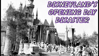 Disneylands Opening Day Disaster  Disneyland 1955 [upl. by Sumerlin]