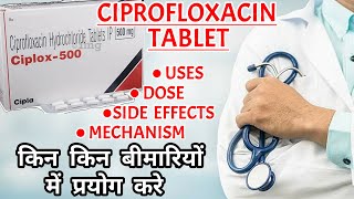 Ciprofloxacin tablet  Ciprofloxacin किस काम आती हैं  Ciprofloxacin tablets ip 500mg uses [upl. by Agan]