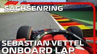 F1 2020 Sachsenring  Sebastian Vettel Onboard [upl. by Ahseiym]