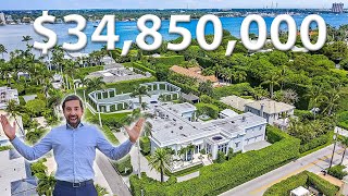 TOUR A LA MANSION MAS COSTOSA GRABADA EN UN CANAL DE BIENES RAICES EN ESPAÑOL 34850000 DE DOLARES [upl. by Kram]