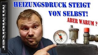 Heizung Druck steigt ständig  was nun [upl. by Volnay236]