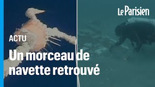 Explosion de Challenger  un gros morceau de la navette spatiale retrouvé au fond de l’océan [upl. by Harden]