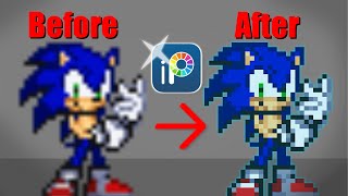 How to unblur and make transparent sprites  Sticknodes Sprite Tutorial [upl. by O'Connor]