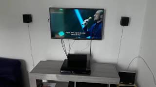 Home Theater Lg LHD625 Som de Pagode [upl. by Terencio175]