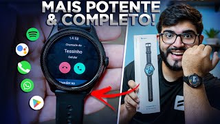 CHEGOU O SmartWatch MAIS POTENTE que testei Mobvoi Ticwatch 5 PRO Com Snapdragon W5 Gen 1 [upl. by Airbas]