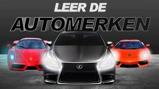 Automerken herkennen voor peuters en kleuters  Leer de automerken [upl. by Annayk]