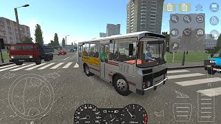 Motor Depot  Russian Minibus Driving  Android Gameplay [upl. by Siuluj]