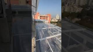 polycarbonate roofing installation [upl. by Anuat]