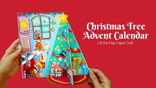 Advent Calendar Paper Craft  How I assembled it [upl. by O'Hara]