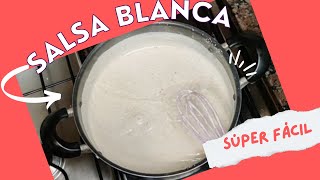 SALSA BLANCA  BECHAMEL [upl. by Watanabe87]