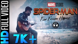 SpiderMan Theme Song Guitar Cover  Free Tabs [upl. by Eerolam]