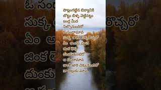 Ramulo Ramula song lyrics in Telugu [upl. by Agnizn421]