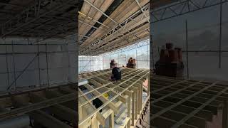 Flat roof and cross batten ventilation carpenter carpentry joinery roofingdiy roof roofer [upl. by Peppy]